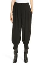 Women's Polo Ralph Lauren High Rise Harem Pants - Black