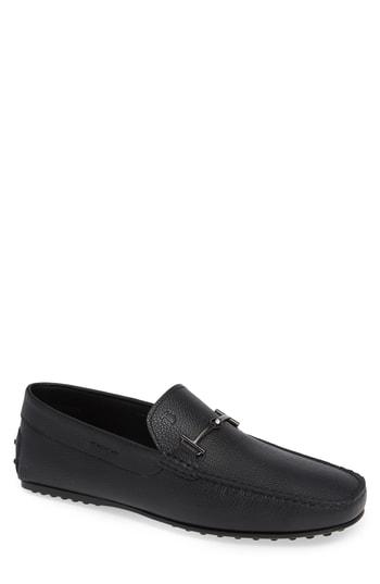 Men's Tod's Double Bit Driving Loafer Us / 7uk - Black