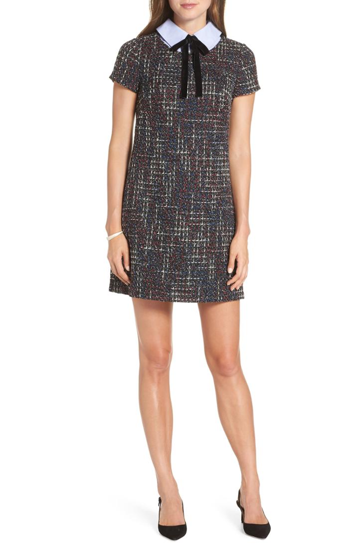 Women's Alex Evenings Embroidered Flare Hem Dress