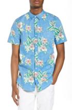 Men's The Rail Reverse Printed Shirt - Blue