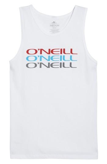 Men's O'neill Decades Graphic Tank - White
