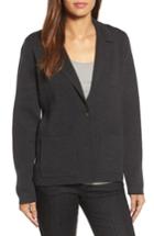 Women's Eileen Fisher Merino Wool Knit Blazer - Grey