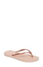 Women's Havaianas 'slim' Flip Flop /36 Br - Pink