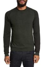 Men's Ted Baker London Pepmint Herringbone Sleeve Sweatshirt (l) - Beige