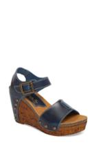 Women's Sbicca Brella Studded Platform Wedge Sandal M - Blue