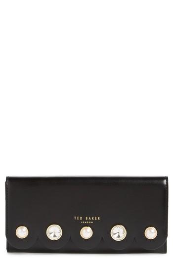 Women's Ted Baker London Orica Leather Matinee Clutch -