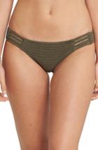 Women's Billabong No Hurry Tropic Bikini Bottoms - Green