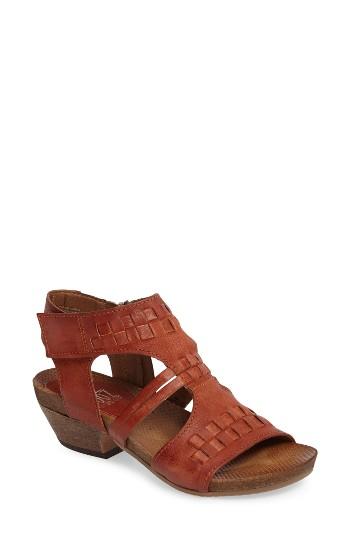 Women's Miz Mooz Calico Strappy Cutout Sandal Eu - Orange