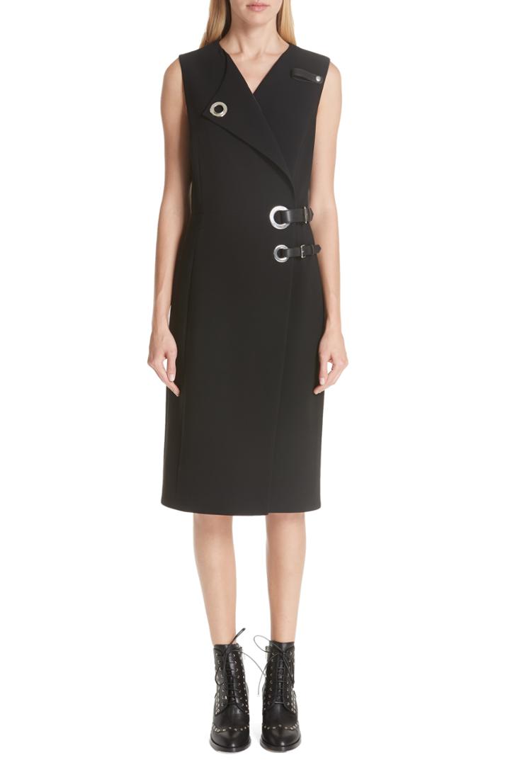 Women's Altuzarra Hardware Detail Sheath Dress Us / 42 Fr - Black