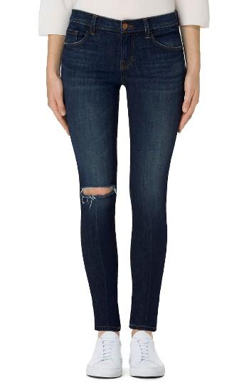 Women's J Brand 620 Step Hem Skinny Jeans - Blue