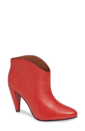 Women's Jeffrey Campbell Furiosa Bootie M - Red