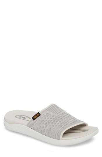 Men's Teva Terra-float 2 Knit Slide Sandal M - White