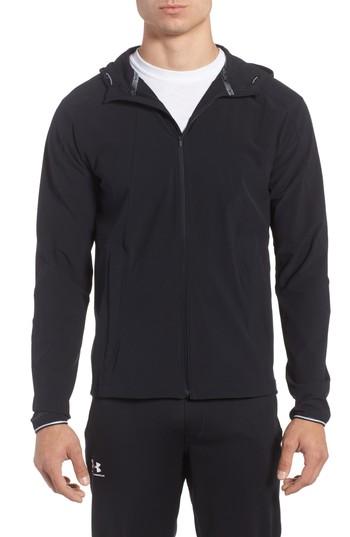 Men's Under Armour Outrun The Storm Jacket, Size - Black