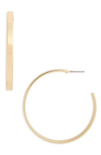 Women's Halogen Flat Hoop Earrings