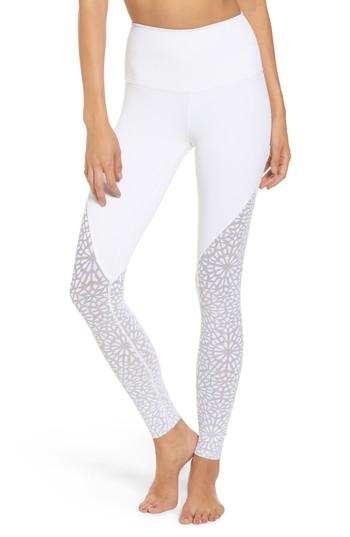 Women's Beyond Yoga Cut It Close Hight Waist Leggings - White