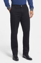 Men's Ag 'the Lux' Tailored Straight Leg Chinos - Black