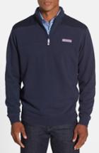 Men's Vineyard Vines 'shep' Quarter Zip Pullover Sweatshirt - Blue