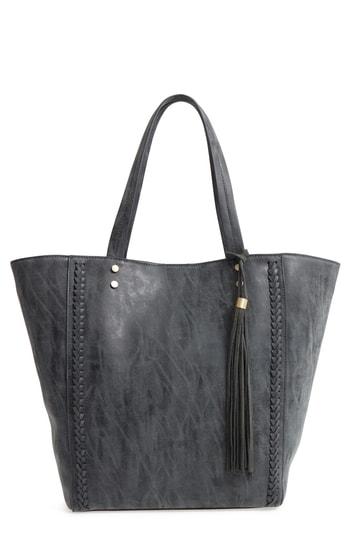 Emperia Penny Faux Leather Tote - Black