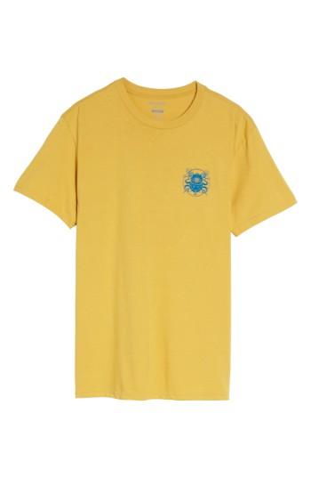 Men's Billabong Diver Graphic T-shirt - Yellow