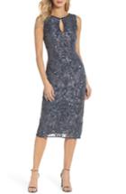 Women's Pisarro Nights Sequin Lace Sheath Dress - Blue
