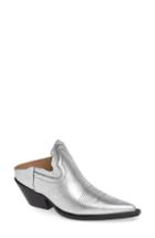 Women's Maison Margiela Vegas Western Mule Us / 37eu - Metallic