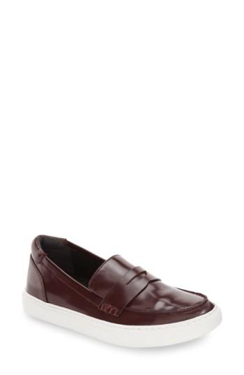 Women's Kenneth Cole New York 'kacey' Penny Loafer .5 M - Red
