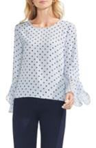 Women's Vince Camuto Chiffon Flutter Cuff Blouse - Blue