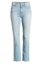 Women's Mother The Rascal Ankle Snippet Straight Leg Jeans