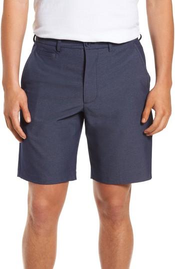 Men's Nordstrom Men's Shop Performance Chino Shorts 32 - Blue