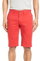 Men's Ben Sherman Slim Stretch Chino Shorts - Red