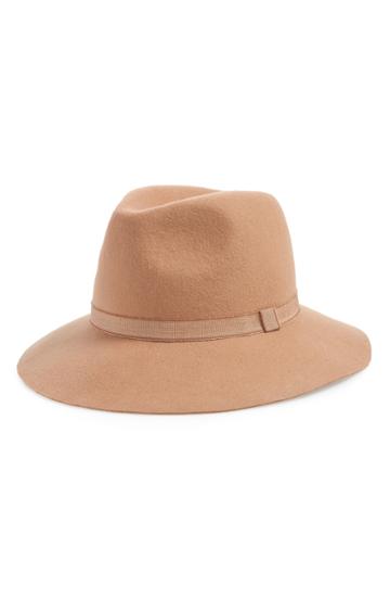Women's David & Young Felt Panama Hat - Beige
