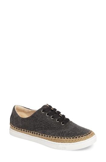 Women's Ugg 'eyan Ii' Canvas Sneaker .5 M - Black