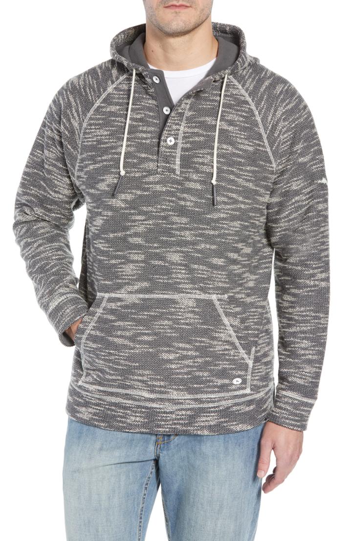 Men's Tommy Bahama Baja Nova Pullover, Size - Grey