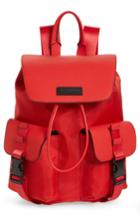 Kendall + Kylie Parker Water Resistant Backpack - Red