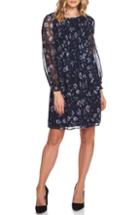 Women's Cece Ruffle Detail Faux Leather Shift Dress