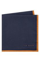Men's Ted Baker London Triangle Pocket Square, Size - Orange