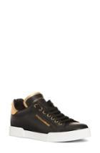 Women's Dolce & Gabbana Logo Embellished Sneaker Us / 35.5eu - Black