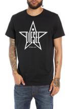 Men's Diesel T-diego-yh Graphic T-shirt, Size - Black