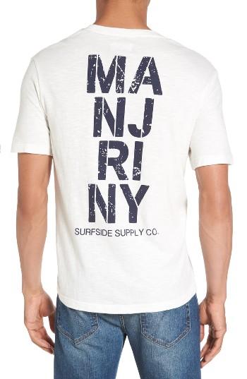 Men's Surfside Supply Destination T-shirt - White