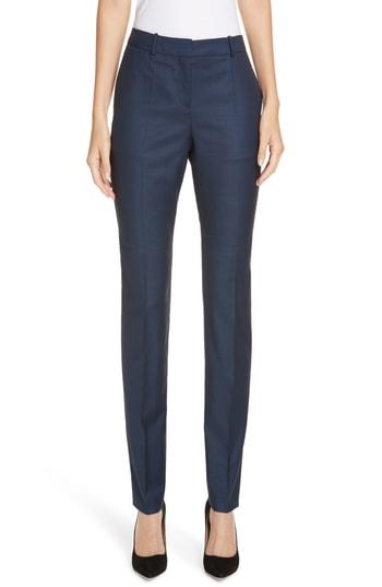 Women's Boss Tilunana2 Melange Pants - Blue