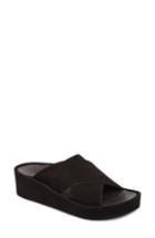 Women's Pedro Garcia Lucca Platform Slide Sandal Us / 36eu - Black