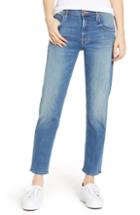 Women's Mother The Ditcher Ankle Boyfriend Jeans - Blue