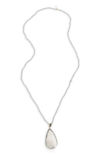 Women's Natasha Drusy Stone Pendant Necklace