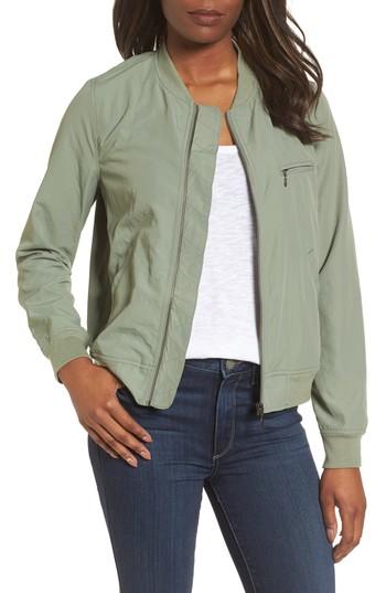 Women's Caslon Bomber Jacket - Green