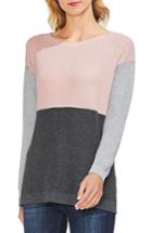 Women's Vince Camuto Colorblock Sweater, Size - Pink