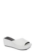 Women's Marc Fisher Ltd Yailyn Platform Slide Sandal M - White