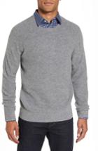 Men's Nordstrom Men's Shop Cashmere Waffle Knit Pullover