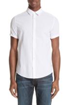 Men's Emporio Armani Regular Fit Short Sleeve Sport Shirt - White