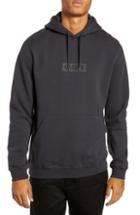Men's Globe Block Logo Hoodie - Grey