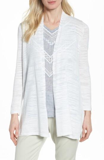 Women's Nic+zoe Cliff Dive Cardigan - White